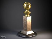 Golden Globe Award3d model