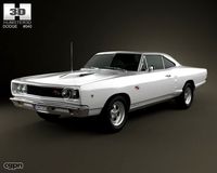 Dodge Coronet R/T Coupe 19683d model