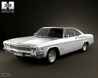 Chevrolet Impala SS Sport Coupe 19663d model