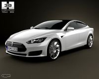 Tesla Model S 20123d model