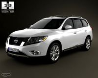 Nissan Pathfinder with HQ interior 20133d model