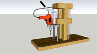 Taladro de Arbol / Pedestal Drill