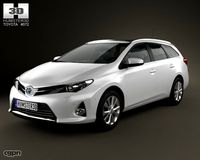 Toyota Auris Touring Hybrid 20133d model