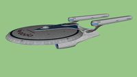 USS Excelsior NX-2000 work in progress
