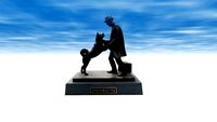 Hachiko ( ハチ公 ) et son maître / Hachiko and his master