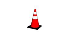 Orange Construction cone