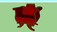 Empire or Regency Armchair