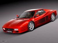 Ferrari 512TR 1991-19963d model