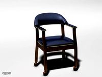 Casino chair3d model