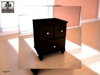 Ashley Jaidyn Nightstand3d model