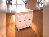 Ashley Cottage Retreat Nightstand3d model