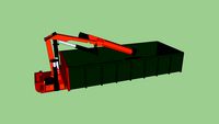 kraan met container