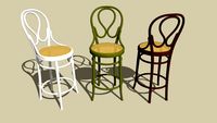 Chaise de bar THONET n°4220