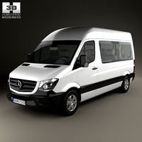 Mercedes-Benz Sprinter Passenger Van 20133d model