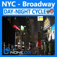 New York City Broadway3d model
