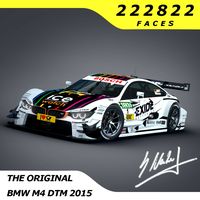 BMW M4 DTM 2014 / 20153d model