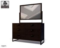 Ashley Sonya Dresser3d model