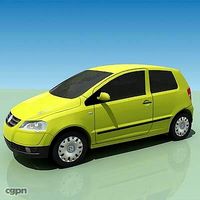 VW fox3d model