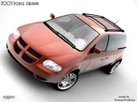 Dodge Caravan 20033d model