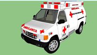 AMBULANCIA DE LA CRUZ ROJA MEXICANA DELEGACION DE CELAYA GUANAJUATO
