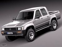 Toyota Hilux Double Cab 1989-19973d model