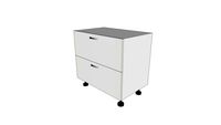 Two Drawer Base Cabinet 900