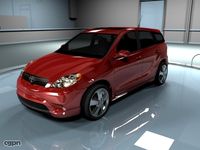 toyota matrix 20063d model