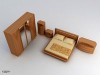 bedroom set3d model