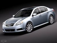 Subaru Legacy 20103d model