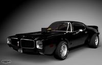 1974 Pontiac Firebird3d model