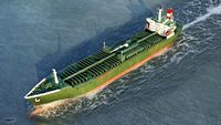 Oil Tanker Vessel3d model