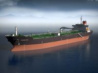 Oil Tanker Ship Evergreen State3d model