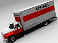 Ford F700 Uhaul3d model
