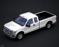 Ford Super Duty pickup3d model