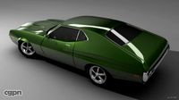 1972 Ford Gran Torino3d model