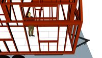 Ossature 95x45 TinyHouse Indigena
