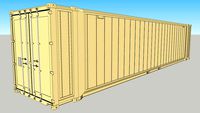 Reefer ver.B - 45ft High Cube Container