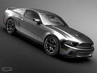 FORD MUSTANG SHELBY GT500 2011 CUSTOM3d model