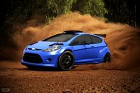 Ford Fiesta S2000 Vray3d model