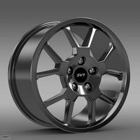 Ford Mustang GT500 Shelby 2007 rim3d model