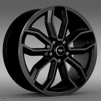 Ford Mustang GT 2013 rim3d model