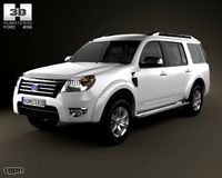 Ford Everest 20123d model
