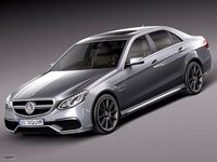 Mercedes-Benz E63 AMG Sedan 20143d model