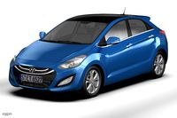 2013 Hyundai i30 Elantra Touring3d model