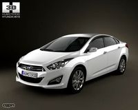 Hyundai i40 sedan 20123d model