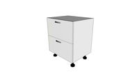 Two Drawer Base Cabinet 700