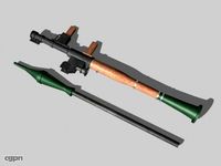 RPG-7 Grenade Launcher3d model