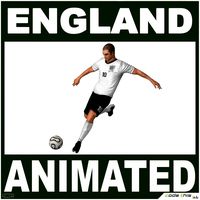 Soccer Player England CG3d model