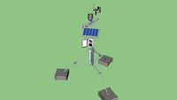 Campbell Meteotological Station in the University of Dschang