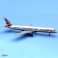Boeing 757 British Airways3d model